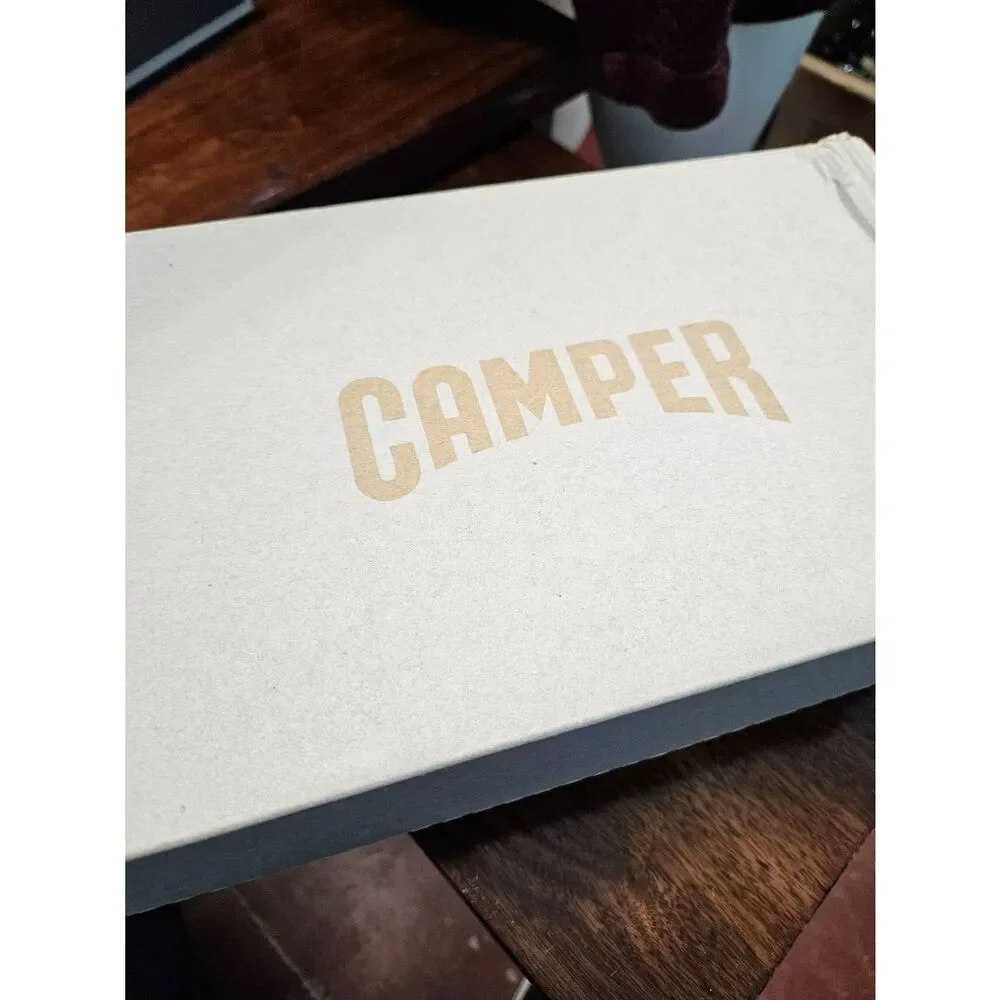 CAMPER Pim Pom Leather Sandals Womens Size 11 New in Box - Picture 8 of 9